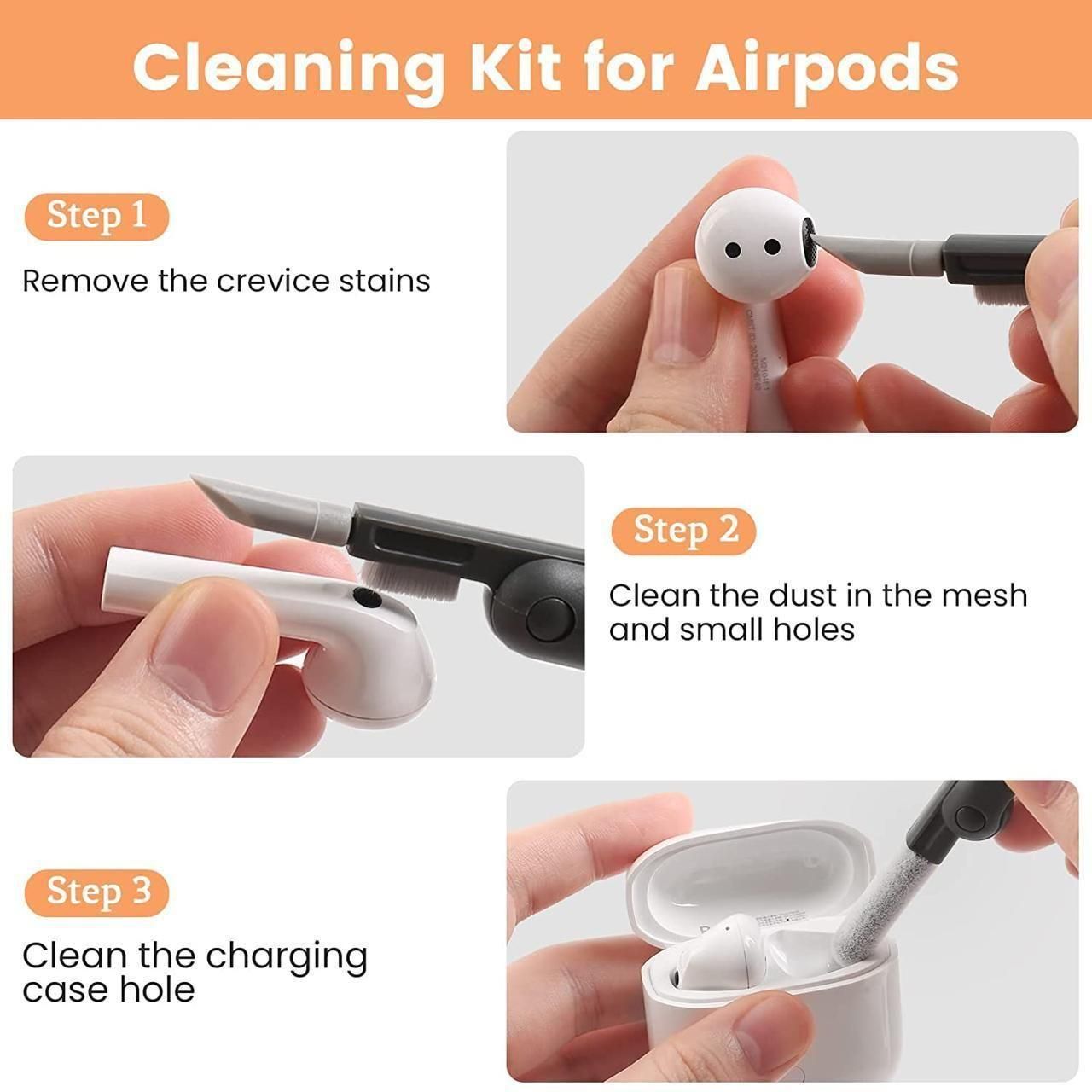 TechSweep™ – 7-in-1 Gadget Cleaning Kit